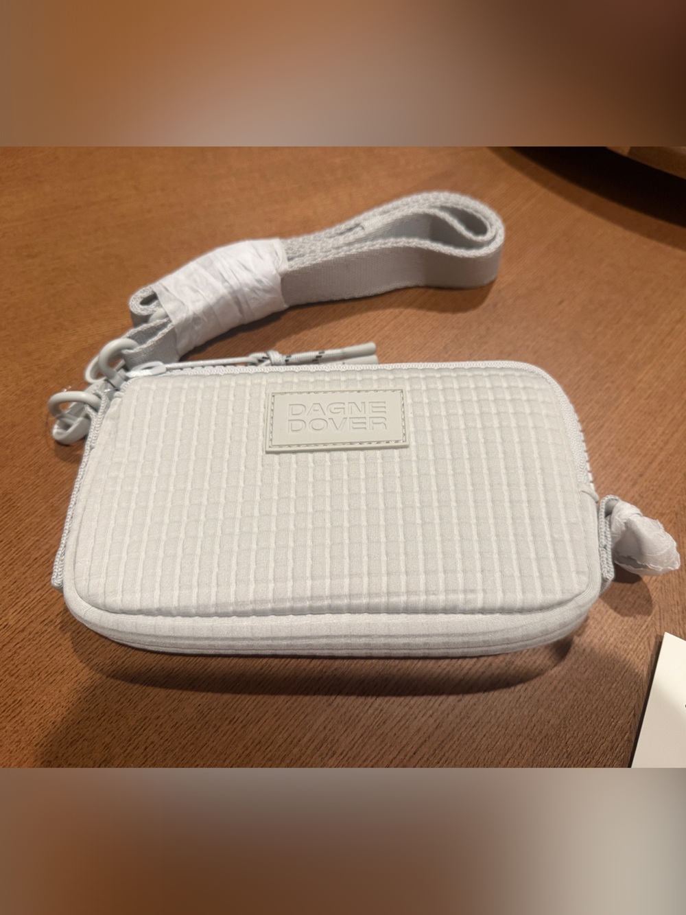 Dagne Dover Mara NWT in Fog (Quilted)